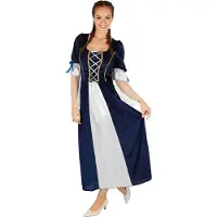 Dressforfun Damenkostüm Königstochter XXL - Faschingskostüm Kostüm Halloween Kostüm Karneval Kostüm Fasching Party Kostüm - 301209