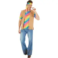 Dressforfun Herrenkostüm Hippie Peace