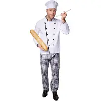 Dressforfun Faschingskostüm Sternekoch – Herren – Größe L