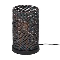 Present Time Hoyz - Tischleuchte Armor Tube - Grau - Industriell