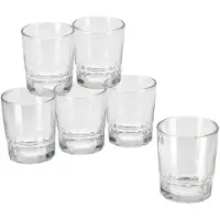 Gerimport Lisbon - Set mit 6 Kristallwassergläsern 256 ml