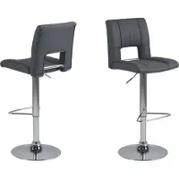Ebuy24 (2er Set) Sylvia Barhocker Stoff grau.