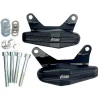 GSG Mototechnik GSG STURZPAD-SATZ STREETLINE, KIT SILBER MT-09/XSR900, KIT SILBER Silber