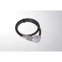 Filmer 43.123 Rad 4-Zahlen Spiralkabelschloss mit Licht 12mm - 80cm - Level 3