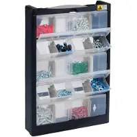 Allit Sortierkasten/Kleinteilemagazin DrawBox