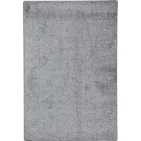 Snapstyle Hochflor Velours Teppich Mona Grau 160x200cm