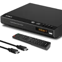 Strex DVD-Player mit HDMI - Full HD 1080P - Fernbedienung - USB - HDMI/RCA - Region Free - Schwarz