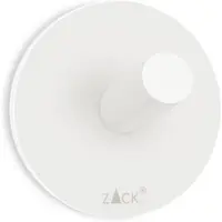 Zack Handtuchhaken Peco Rund Weiß 5,5 cm