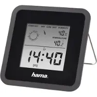 Hama Thermo-/Hygrometer TH50, Schwarz