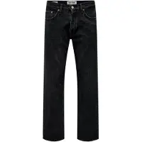 Only & Sons Regular-fit-Jeans "ONSEDGE STRAIGHT BROMO 0017 DOT DNM NOOS"