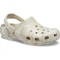 Crocs Klassischer Marmorierter Clog 206867-2Y3 Knochen/Mehrfarbig EU 37/38