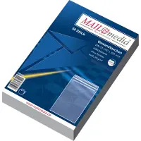 Mailmedia mayer-network 358500 Versandtasche C5 selbstklebend ohne Fenster weiß mit ID 90 g/qm 50 Stück(S)