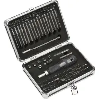 Kwb 106800, 63 Stück(e), Phillips, Pozidriv, Schlitz, Torq-Set, Torx, Dreiflüglig, 2, 4, 6.5 mm, 25 mm, 25,4 / 4 mm (1 / 4"), Hexagonal