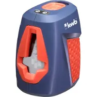 Kwb Kreuzlinienlaser waagerechter/senkrechter Messwinkel 140°/170°, 635 nm Wellenlänge Selbstnivellierend Tasche, Stativ & Batterien