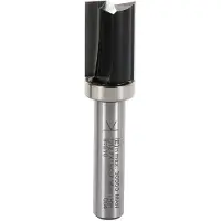 ENT Bündigfräser HW mit Kugellager am Schaft – Z 2 Ø 12,7 mm NL 25 mm