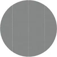 vidaXL Pool-Bodentuch Hellgrau Ø458 cm Polyester Geotextil