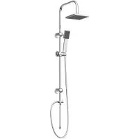 Eisl Duschset EASY ENERGY, Regendusche ohne Armatur, Duschsystem mit Kopfbrause und Handbrause, Duschbrause, Dusche