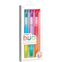 Ooly Doppelseitige Filzstifte - 3 st. - 2-in-1-Füllfederhalter + - - One Size - Filzstifte