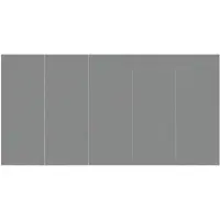 vidaXL Pool-Bodentuch Hellgrau 550x280 cm Polyester Geotextil