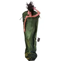 Cocoon - Schlafsack Inlett - Soie Mummy Dark Olive Green - Khaki
