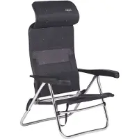Crespo AL-205 Beach Chair Strandstuhl Compact grau