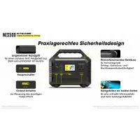 Nitecore NES500 Power Station - 518Wh (144.000mAh) (+)