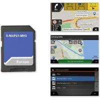XZENT X-MAP27-MH3 - Micro SD-Karte mit Reisemobil Navigation für X-427 und X-F270, Karten für Europa, Camping P.O.I. Paket, 3 Jahre kostenfreie Kartenupdates