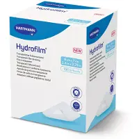 Hydrofilm transparenter Folienverband 6x7 cm 100 St Verband
