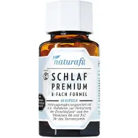 Naturafit Schlaf Premium 8-fach Formel Kapseln 60 St