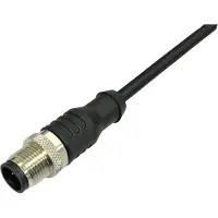 Bkl Electronic 2700019 Sensor-/Aktor-Anschlussleitung M8 Stecker, gerade 5 m Pol