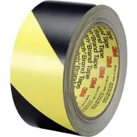 3M 57025033 57025033 Markeringstape Sort, Gul (L x B) 33 m x 50 mm 1 stk