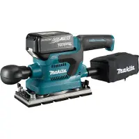 Makita Akku-Schwingschleifer "DBO382Z" 18V, 93x185 mm, ohne Akku und Ladegerät" leistungsstarker Akku-Schwingschleifer zum Schleifen großer Flächen