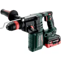 Metabo KH 18 LTX BL 28 Q Akku Bohrhammer 18 V 3 J SDS plus Brushless + 2x Akku 5,5 Ah + Ladegerät + metaBOX ( 601715660 )