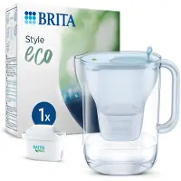 Brita Style Eco Wasserfilterkanne 2.4L Puderblau + MAXTRA PRO Wasserfilter 1055740