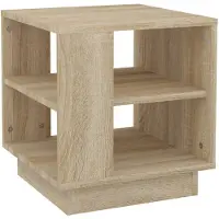 vidaXL Couchtisch Sonoma-Eiche 40x40x43 cm Holzwerkstoff