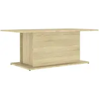 vidaXL Couchtisch Sonoma-Eiche 102x55,5x40 cm Holzwerkstoff