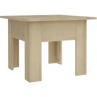 vidaXL Couchtisch Sonoma-Eiche 55x55x42 cm Holzwerkstoff