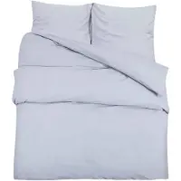 vidaXL Bettwäsche-Set Grau 200x220 cm Baumwolle