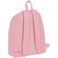 Safta Basic Pink Rucksack 42 Cm Rosa Rosa One Size