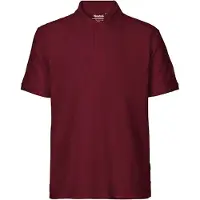 Neutral Herren Bio Piqué Polo O20080 bordeaux XL