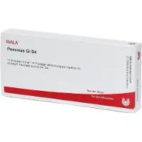 Wala Pancreas GL D 4 Ampullen 10x1 ml
