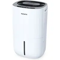 Auronic Luftentfeuchter und Luftreiniger - Entfeuchtet 20 l pro Tag - Wash-Dry-Funktion - Weiß