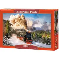 Castorland Steam train 1000 pcs, 1000 Stück(e), Fahrzeuge, 9 Jahr(e)