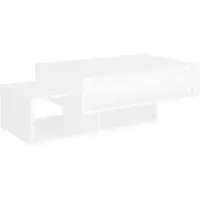 vidaXL Couchtisch Weiß 105x55x32 cm Holzwerkstoff