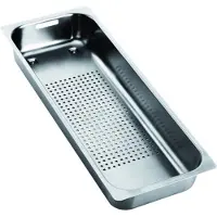 Franke Strainer bowl, Edelstahl, Edelstahl, Rechteckig, 172 mm, 415 mm, 55 mm