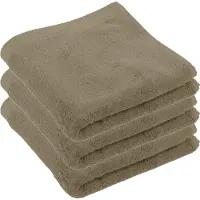 Tiseco Badetuch Home Studio Delux Dark Taupe - 50 x 100 cm