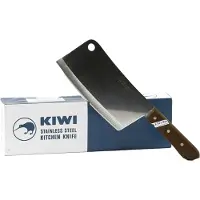 Kiwi Hackmesser Thailand Nr. 850, Holzgriff, Edelstahlklinge 20,3 cm