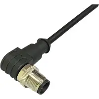 Bkl Electronic 2702027 Sensor-/Aktor-Anschlussleitung M12 Stecker, gewinkelt 2 m