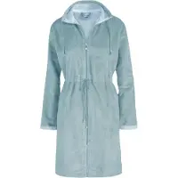 Vandyck Bademantel Chicago Damen Pearl Blue-XL