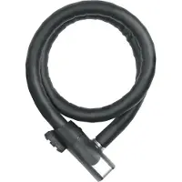 ABUS Panzerkabelschloss Steel-O-Flex Centuro 860 - mit QuickSnap RBU-Halter - Kabelschloss aus Stahlkabel mit Panzer aus Stahlhülsen - -Sicherheitslevel 7 - 85 cm